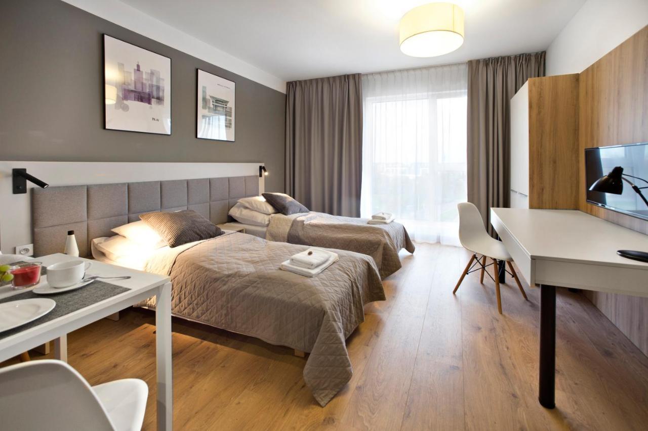 Wolska Serviced Apartments Varsóvia Exterior foto